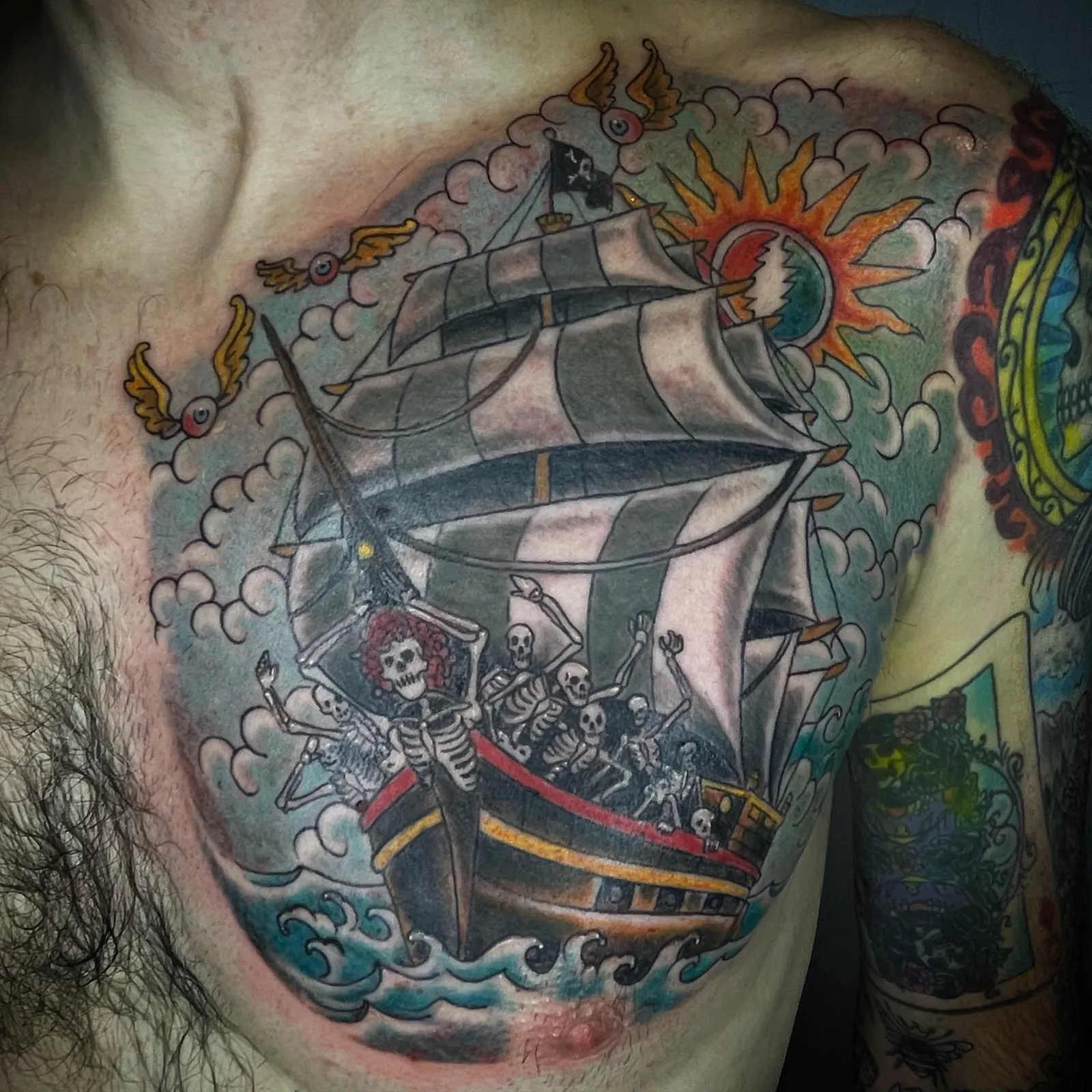 Surrealism tattoo style